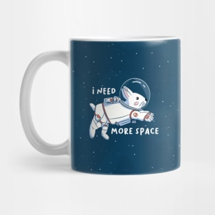 I Need More Space | Bunny Astronaut Mug